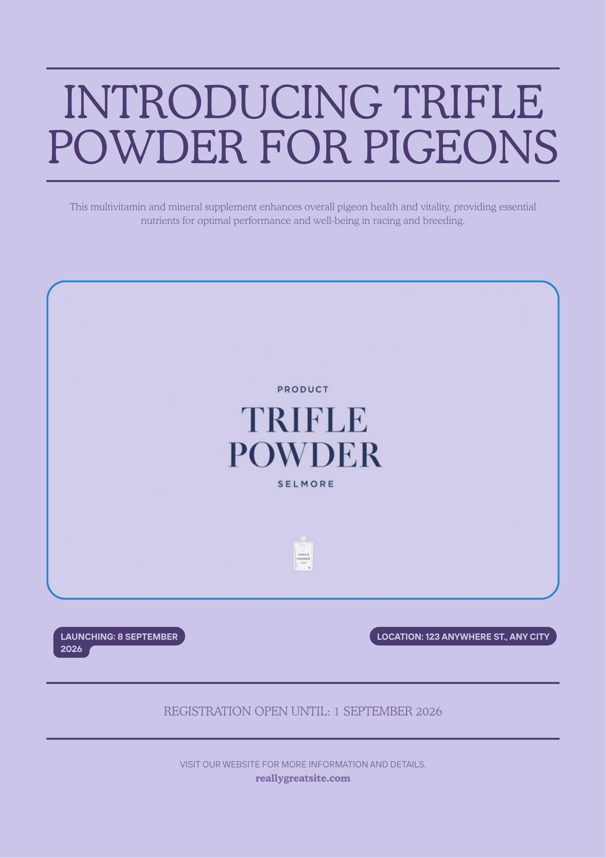Trifle Powder – Multivitamin & Mineral Supplement