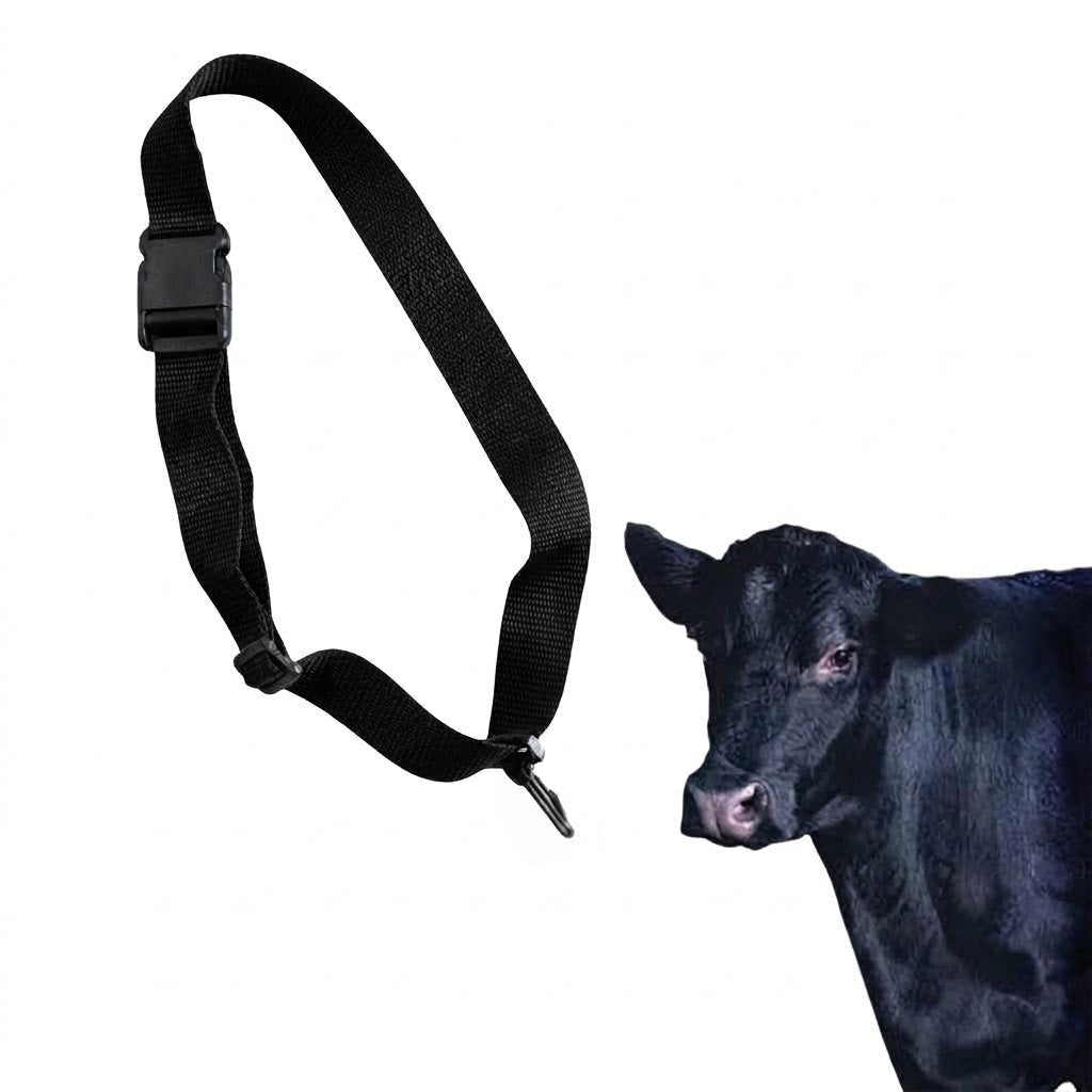 COW ADJUSTABLE NECK COLLAR