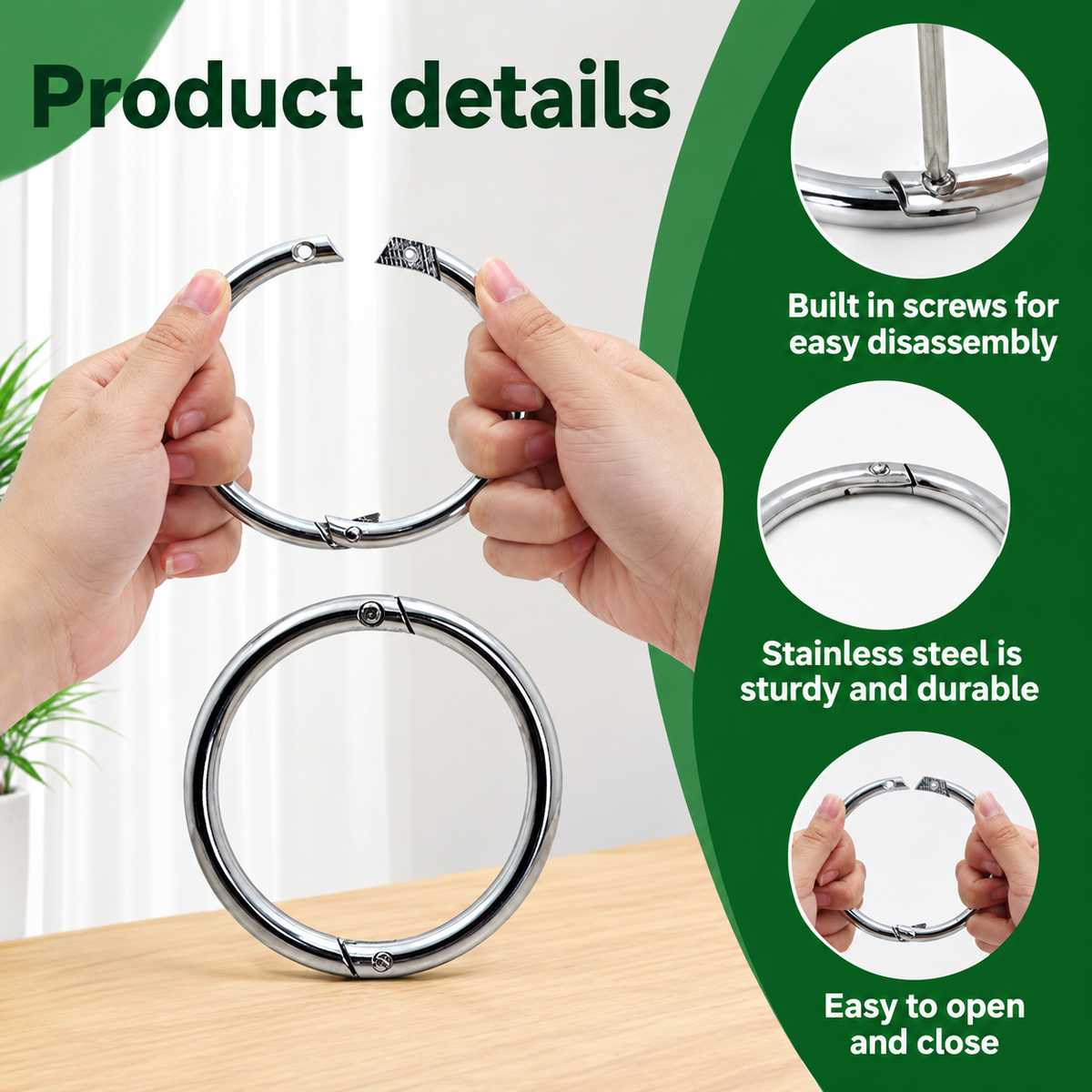 STEEL BULL NOSE RING