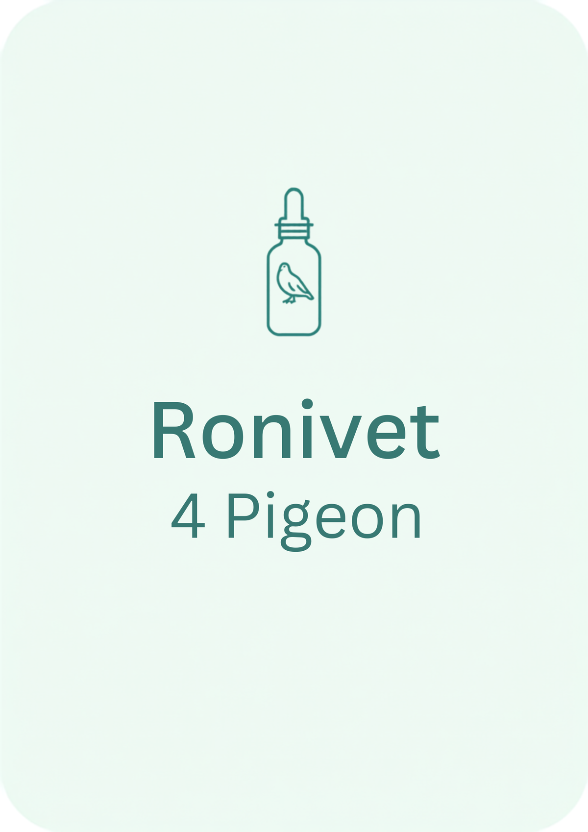 Ronivet 4 Pigeon