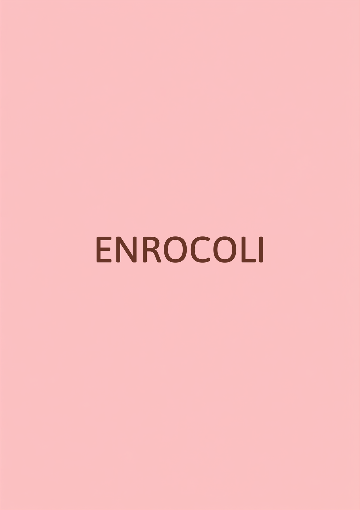 Enrocoli – C.R.D & Respiratory Treatment for Poultry & Livestock