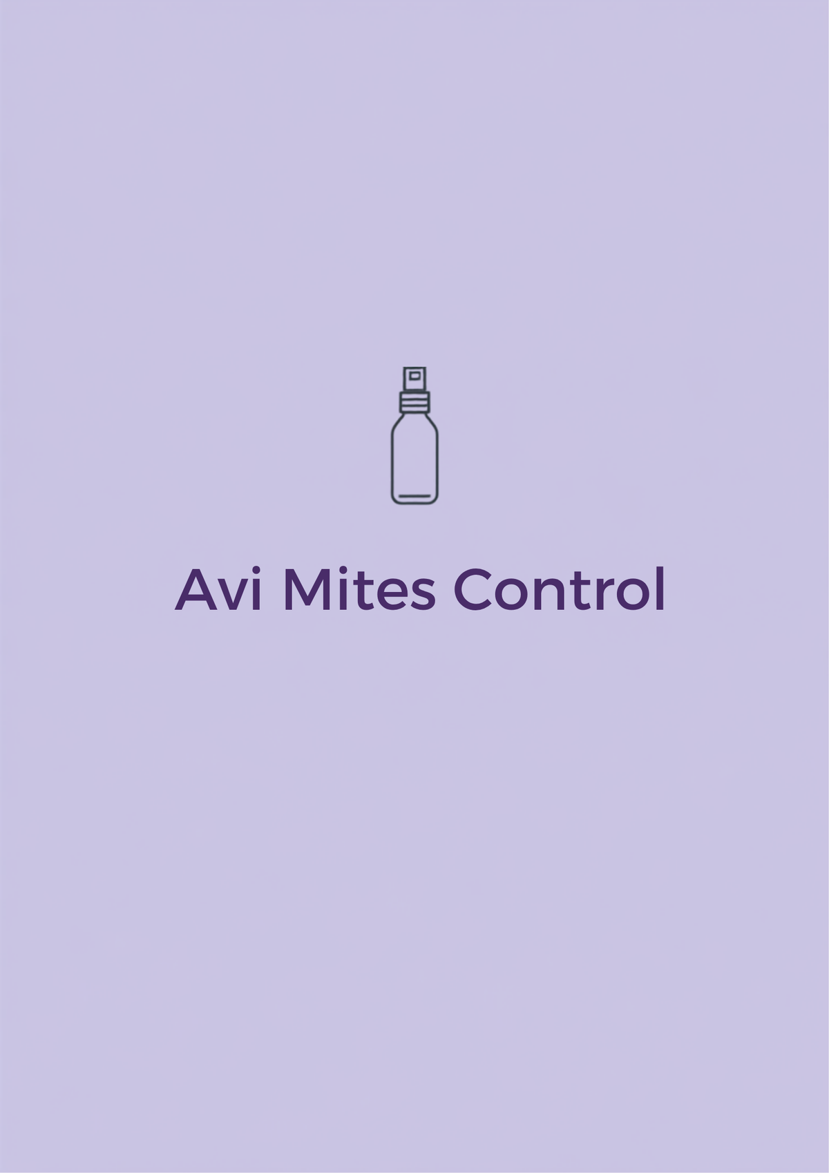 Avi Mites Control – External Parasites & Mites Treatment