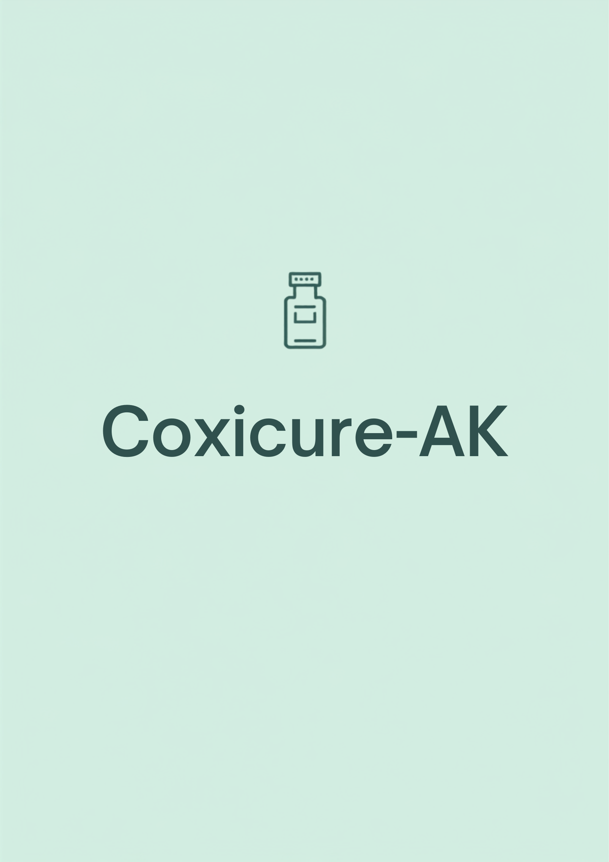 Coxicure-AK – Coccidiosis Treatment for Poultry & Livestock