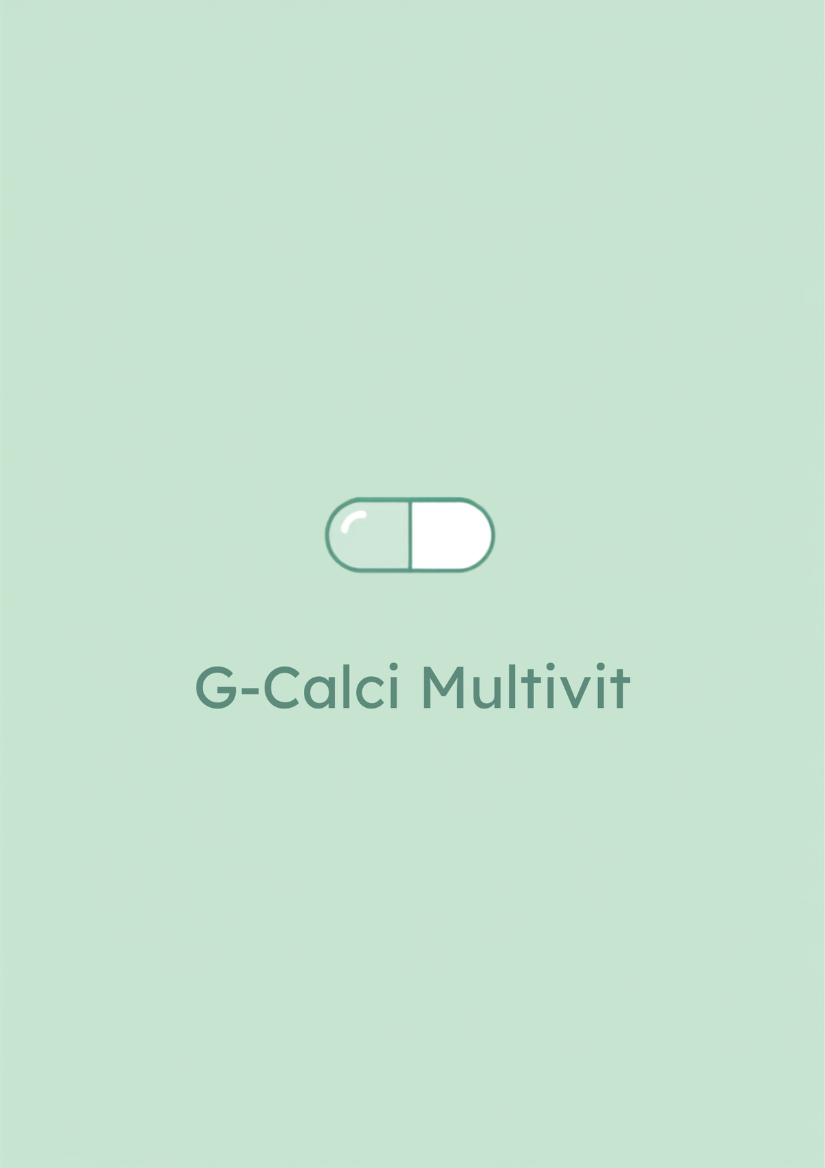 G-Calci Multivit
