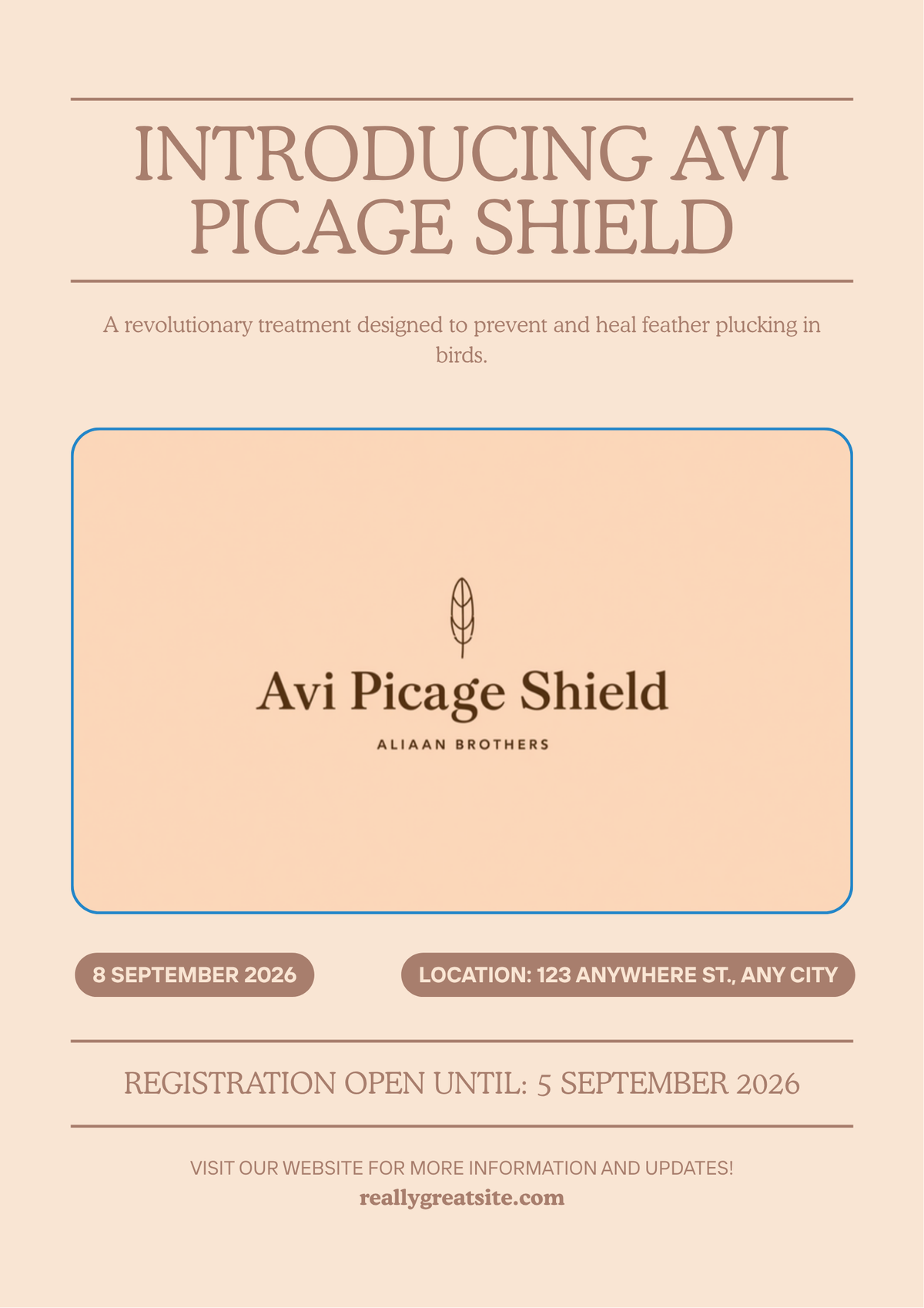 Avi Picage Shield – Feather Plucking Treatment