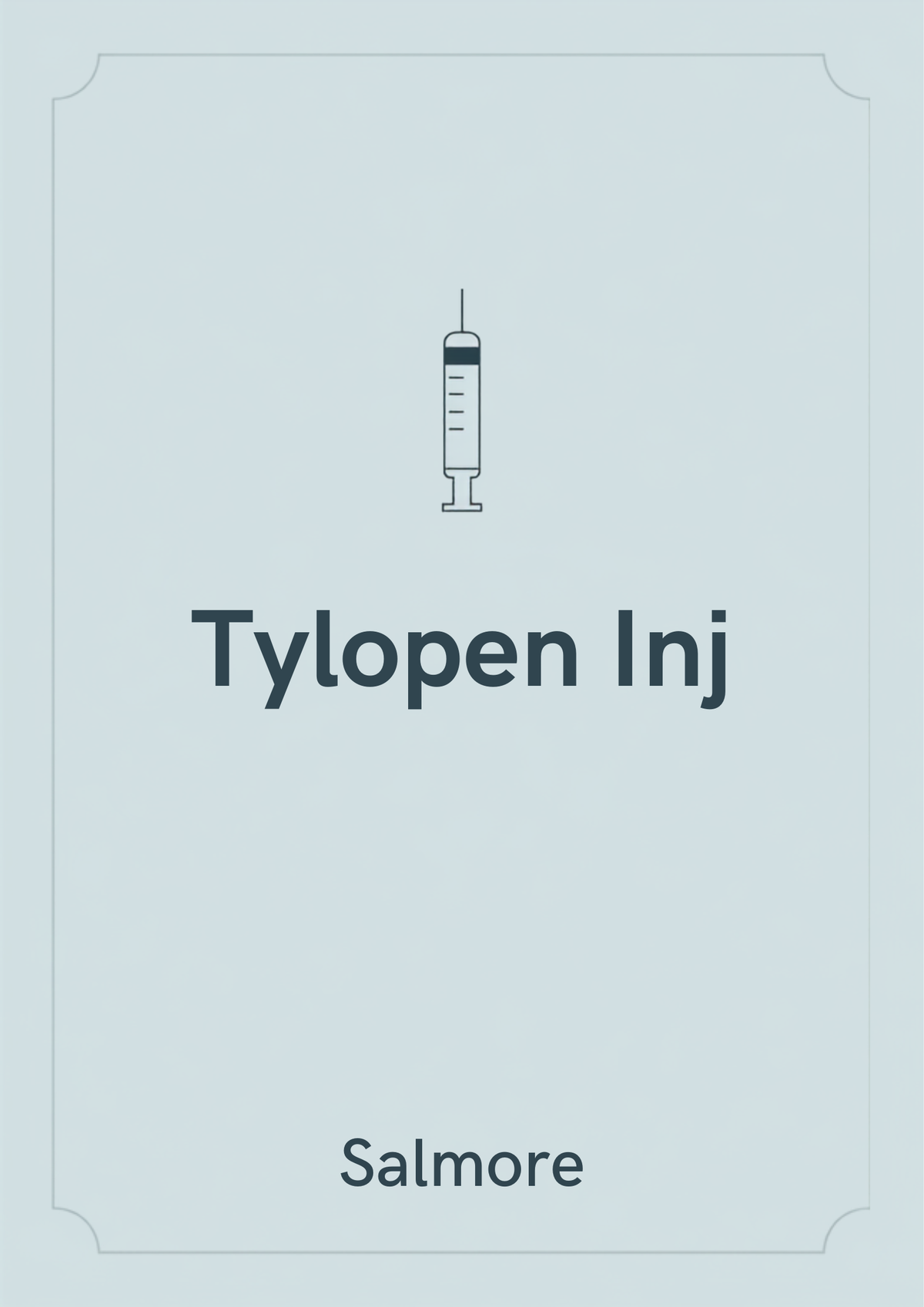 Tylopen Inj