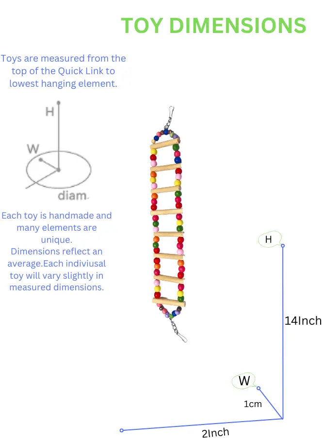 Bird Small Ladder Toy