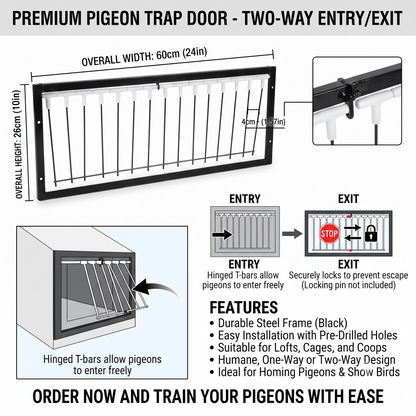 Pigeon Loft Trap Door