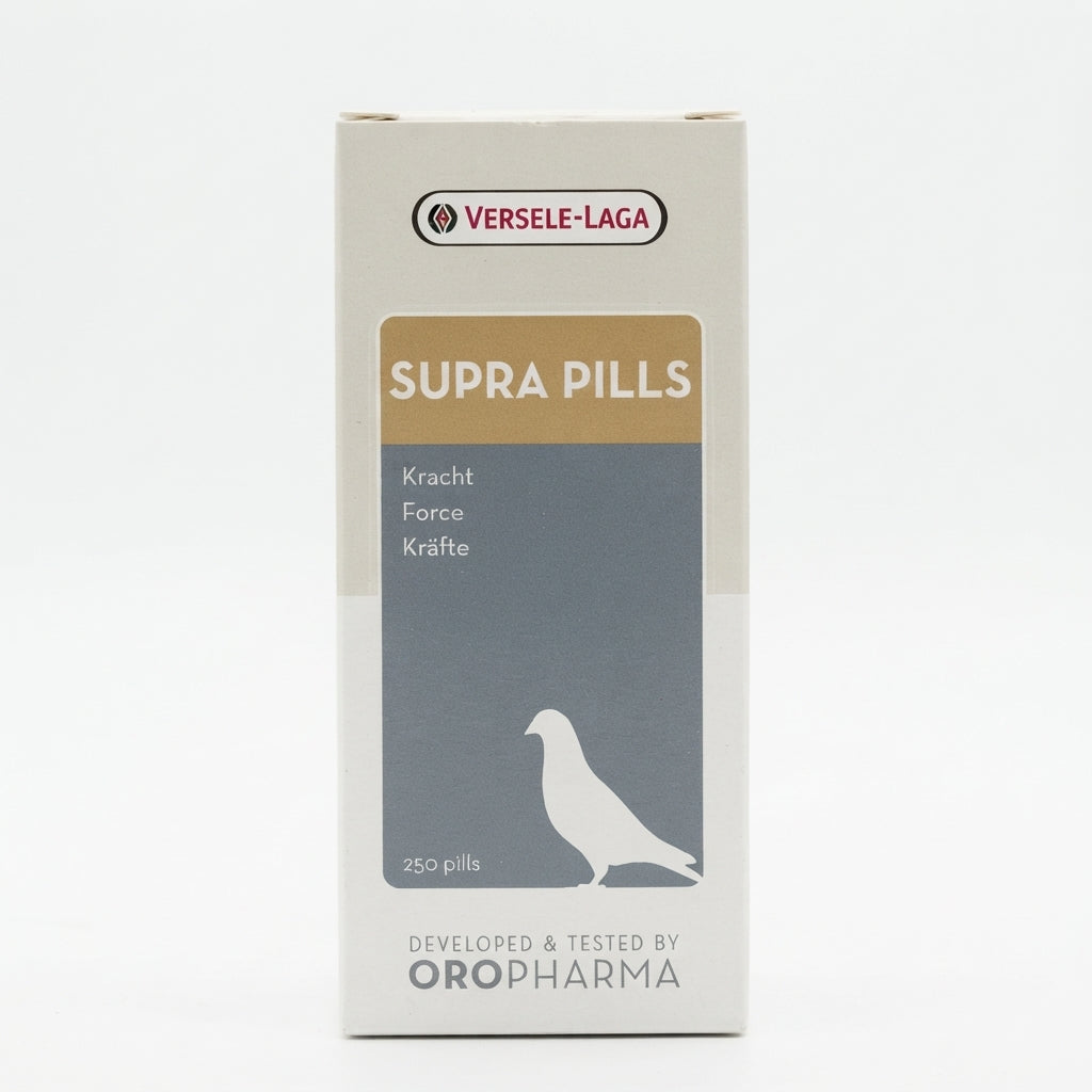 Supra Pills – Natural Performance Booster for Racing Pigeons